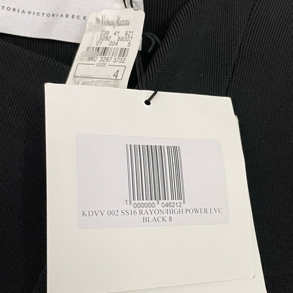 Victoria by Victoria Beckham Sleeveless Waist-Bow Mini Dress - Picture 7 of 16